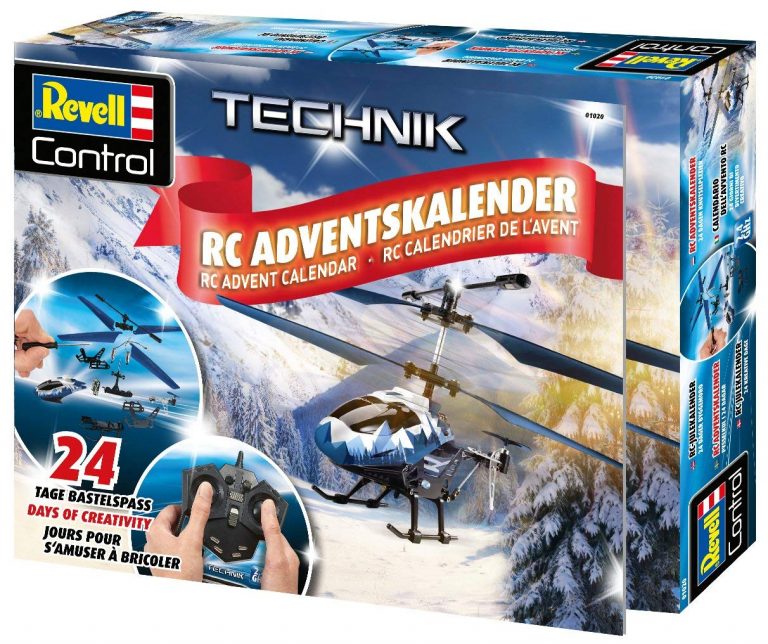 Calendrier De L'Avent Revell RC Crawler 1:18 – 24 Jours De Construction, Modèle Radio-Commandé Tout-Terrain