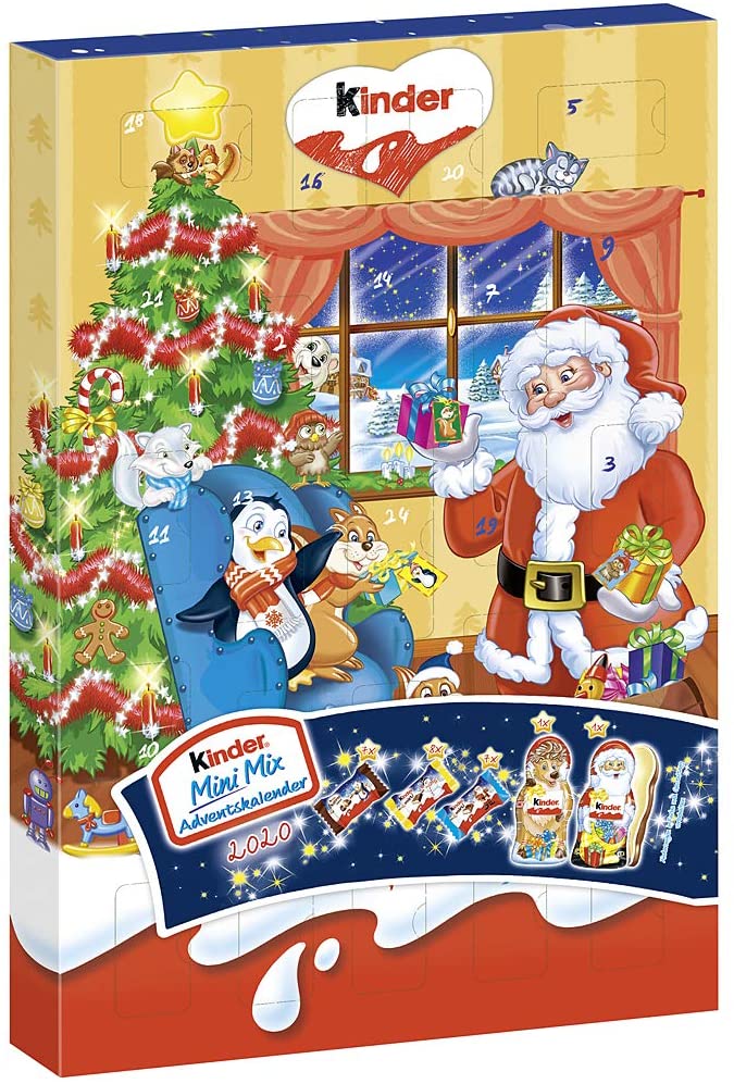 Calendrier De L'avent Kinder Mini Mix 